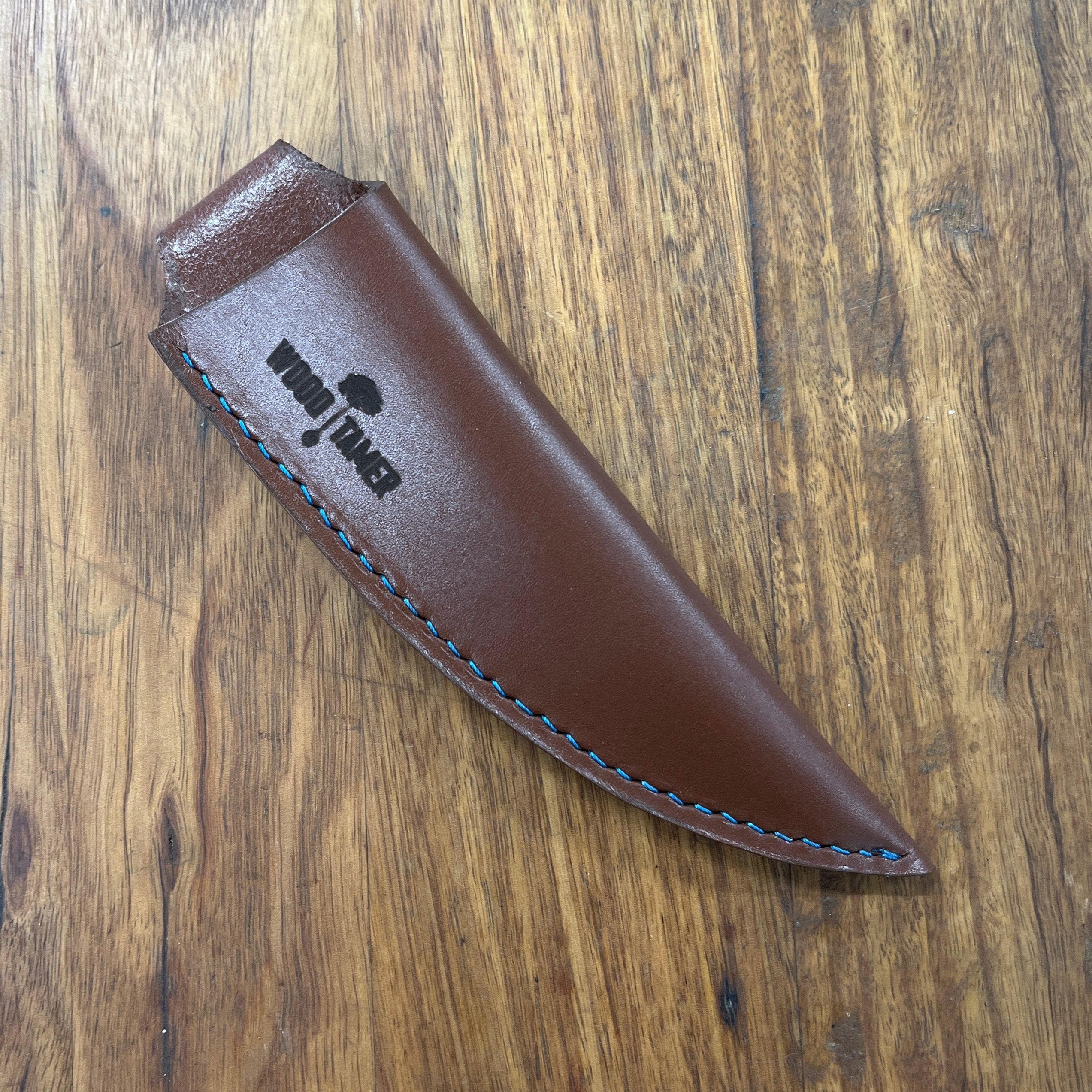 Leather Holster Knife Sheath - Wood Tamer