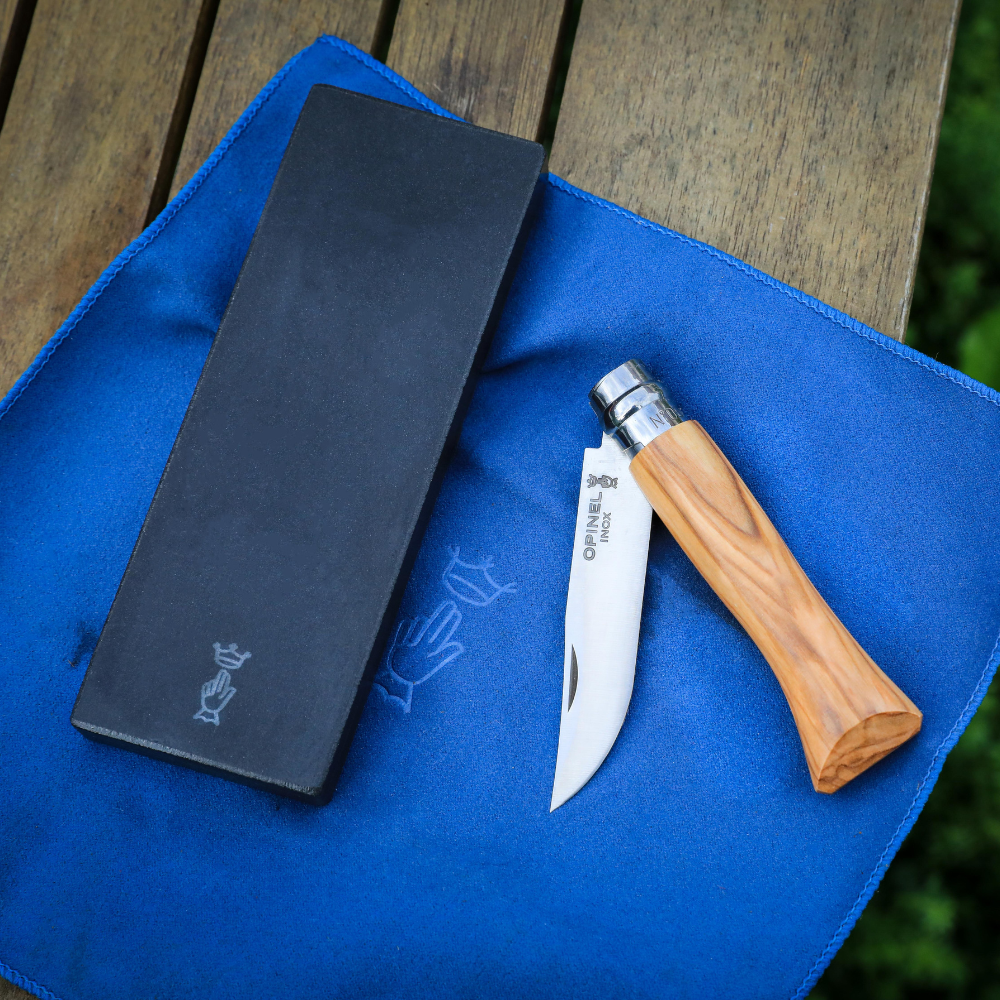 Opinel Large Natural Sharpening Stone - Wood Tamer