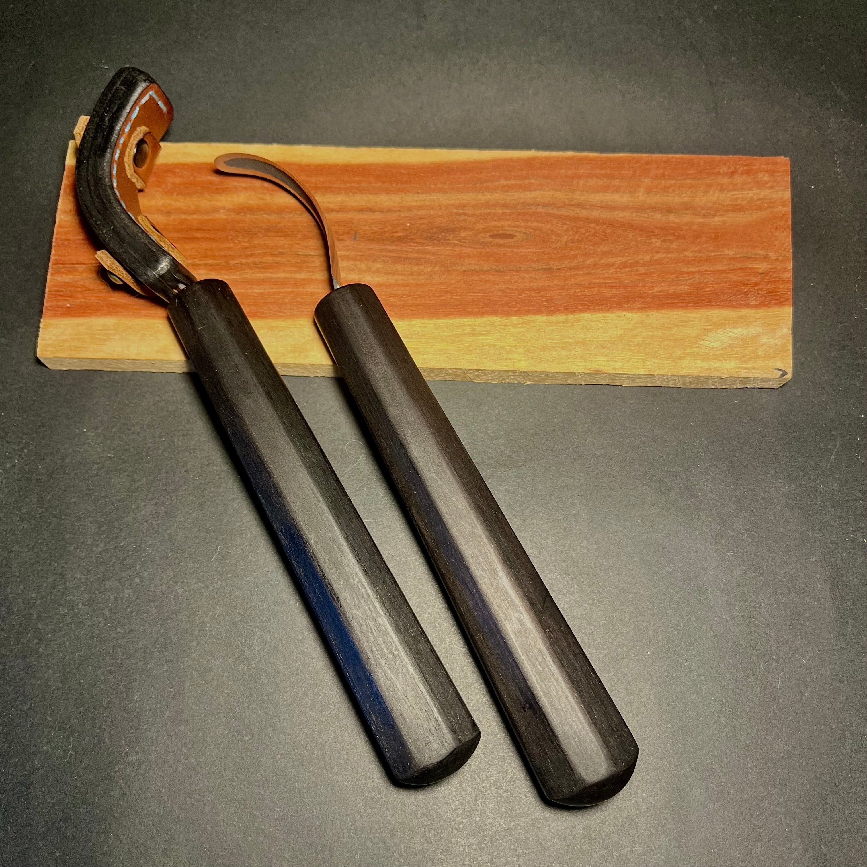 Wood Tamer Hook Knife Long Handle - Left Hand - Wood Tamer