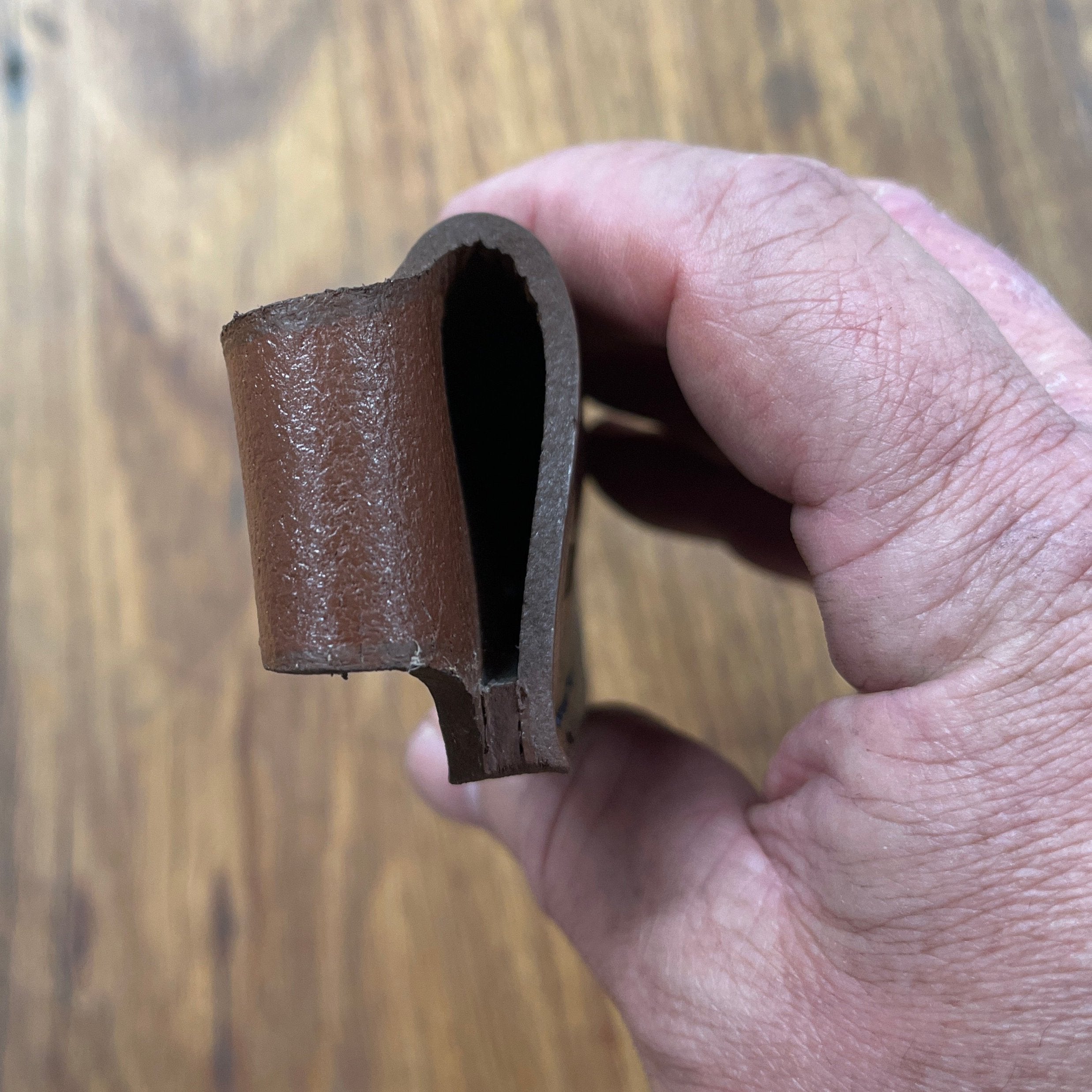 Leather Holster Knife Sheath - Wood Tamer