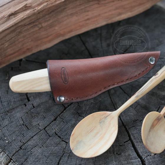 Strongway 40mm Slöyd/Detail knife with Octagonal Handle - Wood Tamer