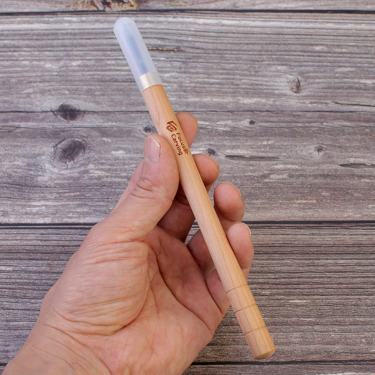 Focuser Forged 5 Piece Small Wood Carving Chisel Set with Canvas Tool Roll - S10 - Wood Tamer