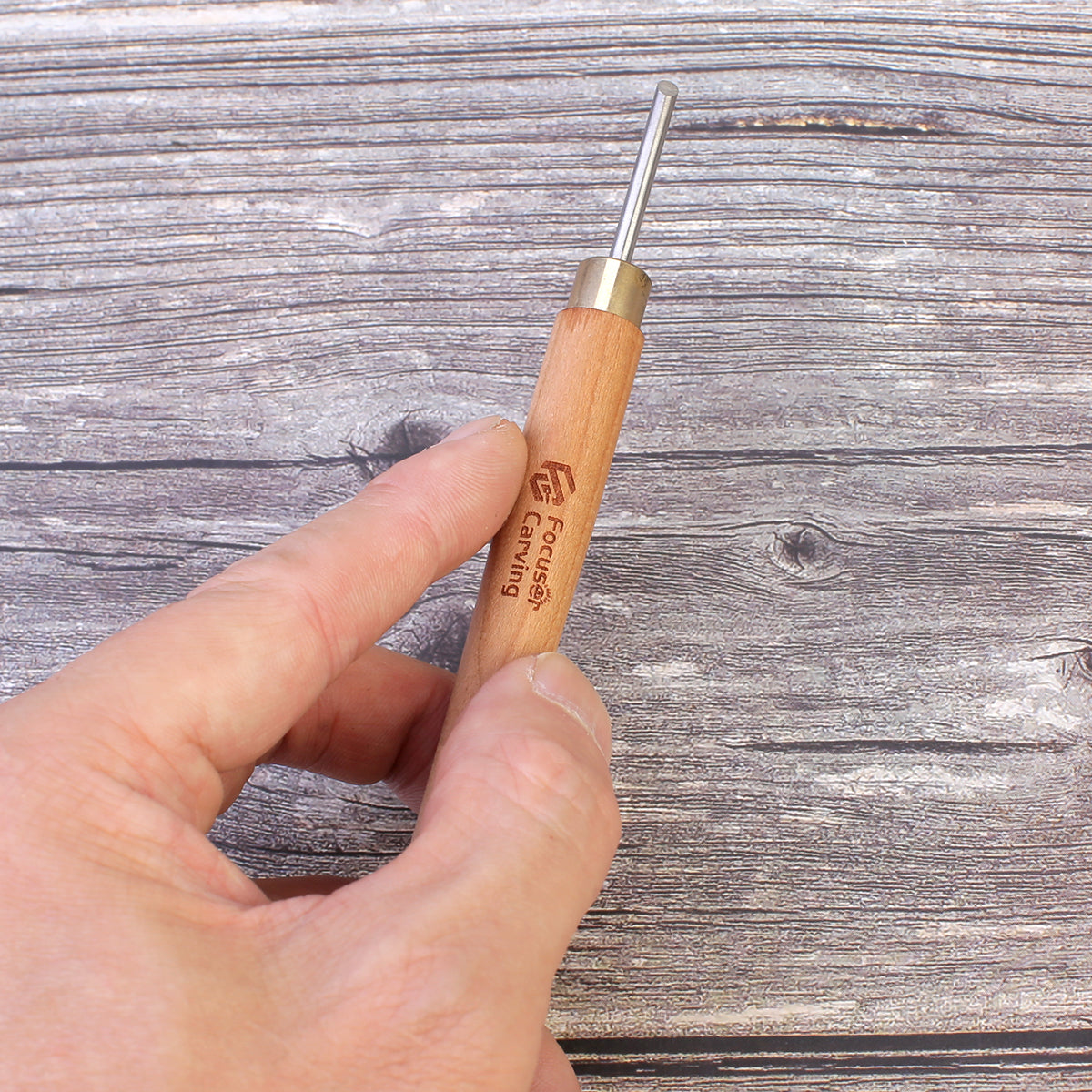 Focuser Forged 5 Piece Small Wood Carving Chisel Set with Canvas Tool Roll - S10 - Wood Tamer