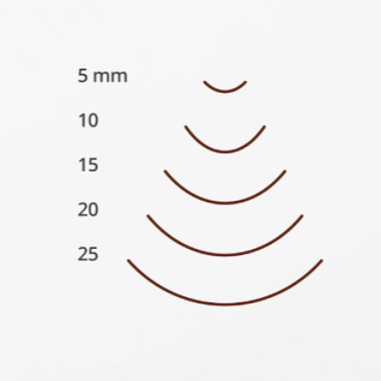 Stryi Long Bent Gouge 8L - Wood Tamer