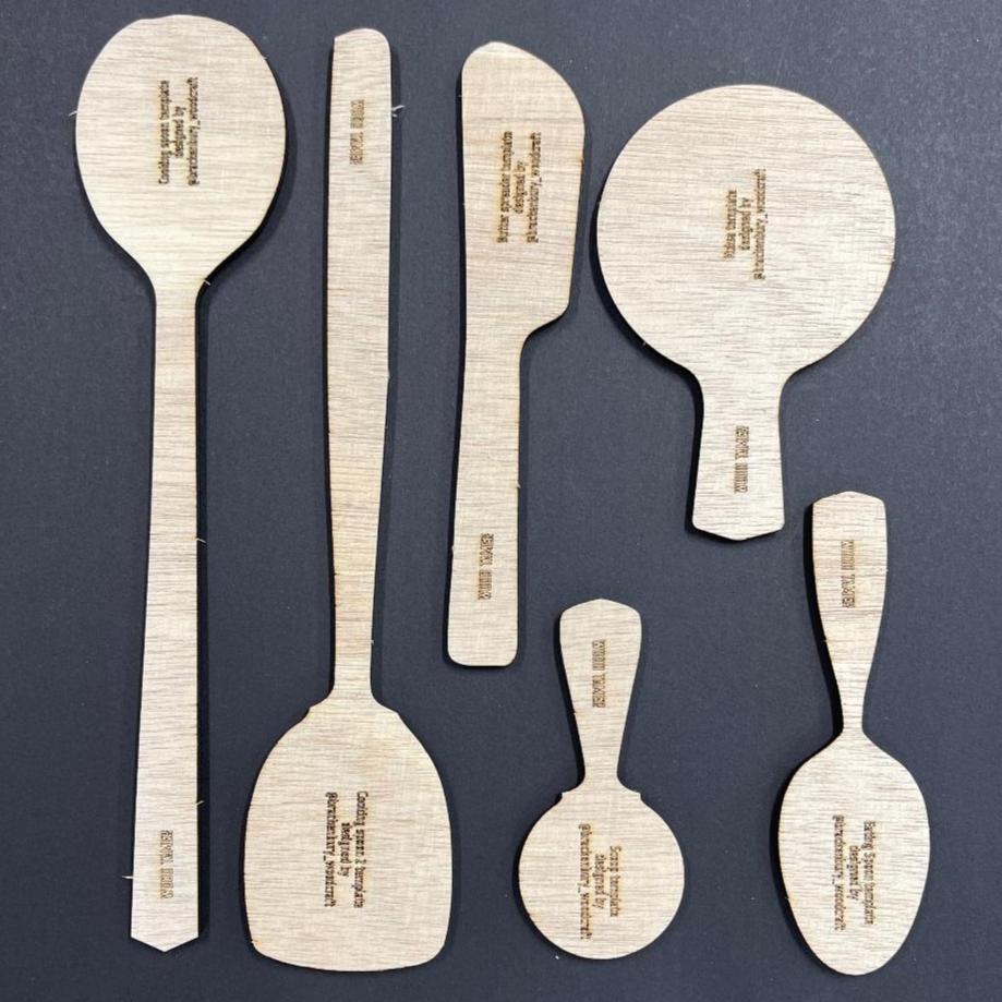 Spoon Templates x Brackenbury Woodcraft - Wood Tamer