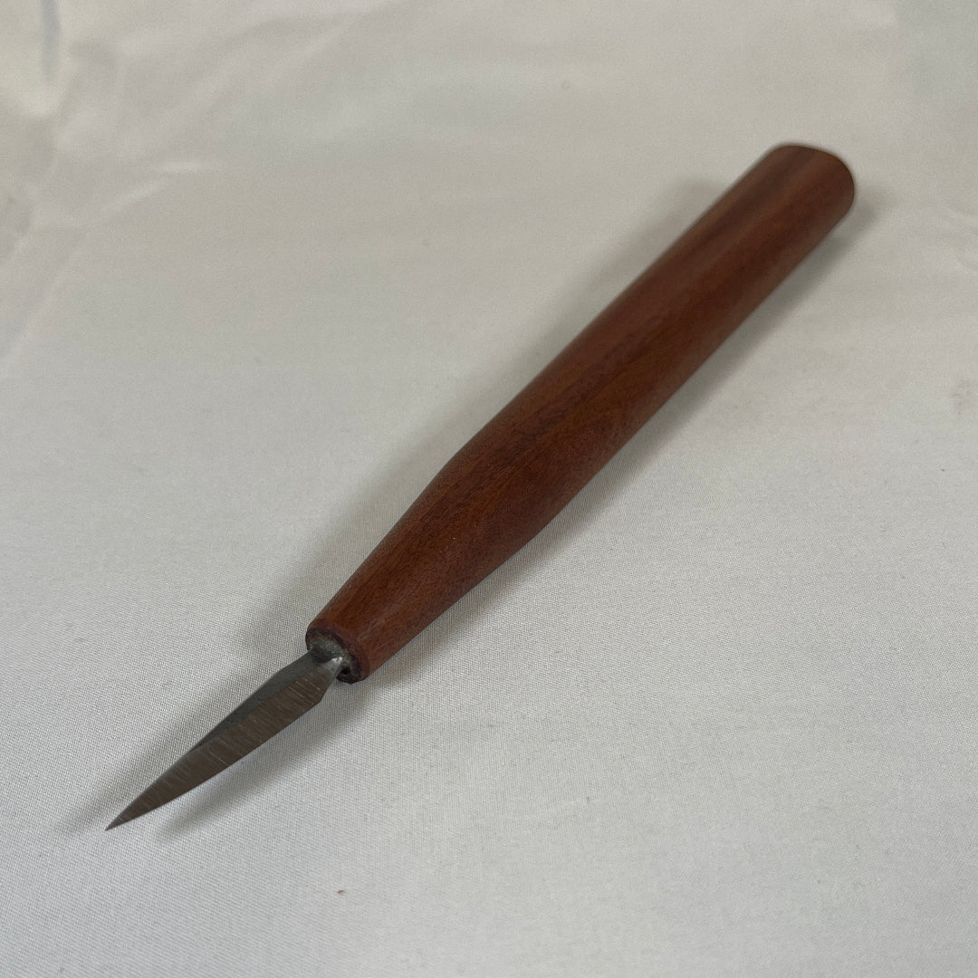 Von Trott 40mm Detail Knife - Long Handle - Limited Edition - Wood Tamer