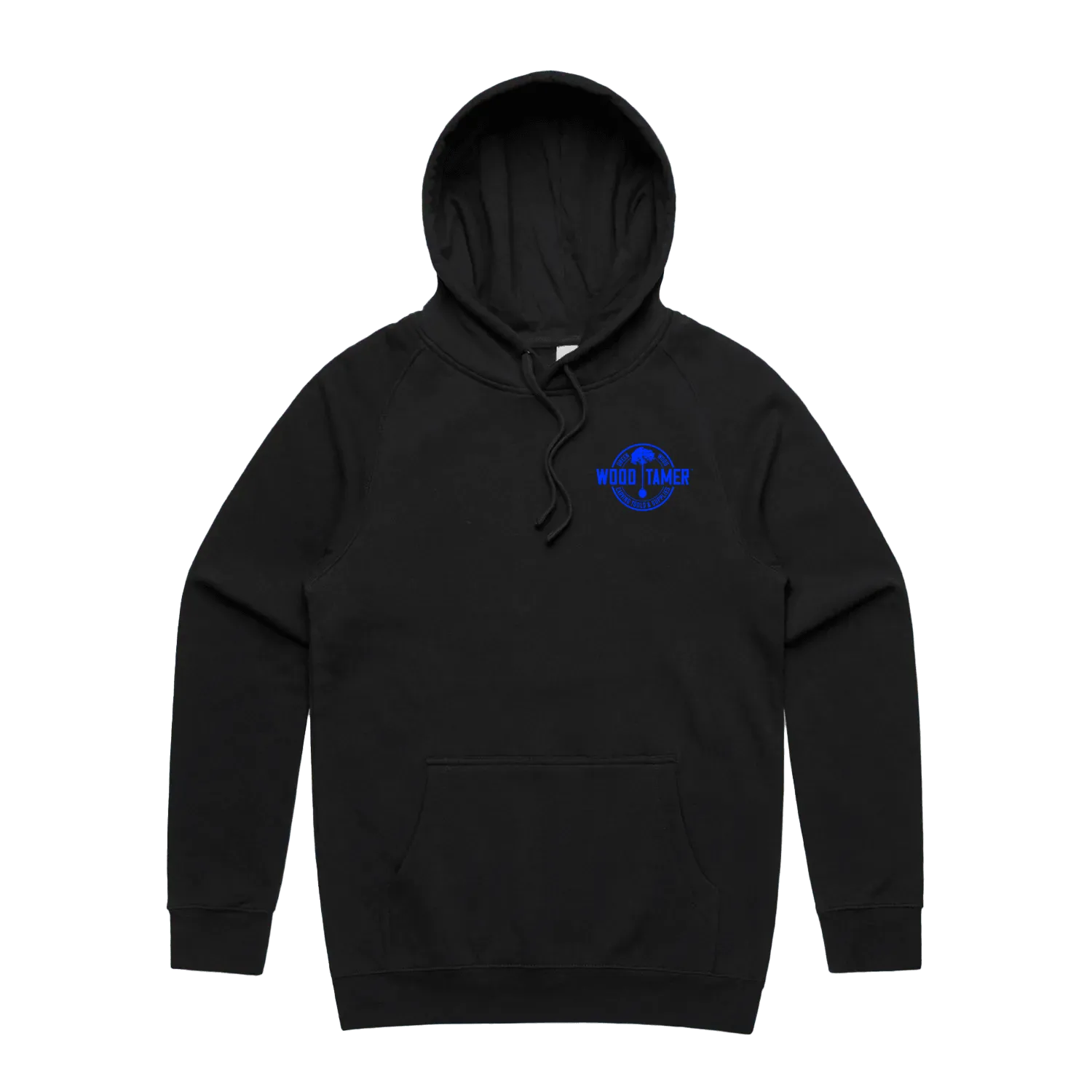 Black and Blue Hoodie - Wood Tamer