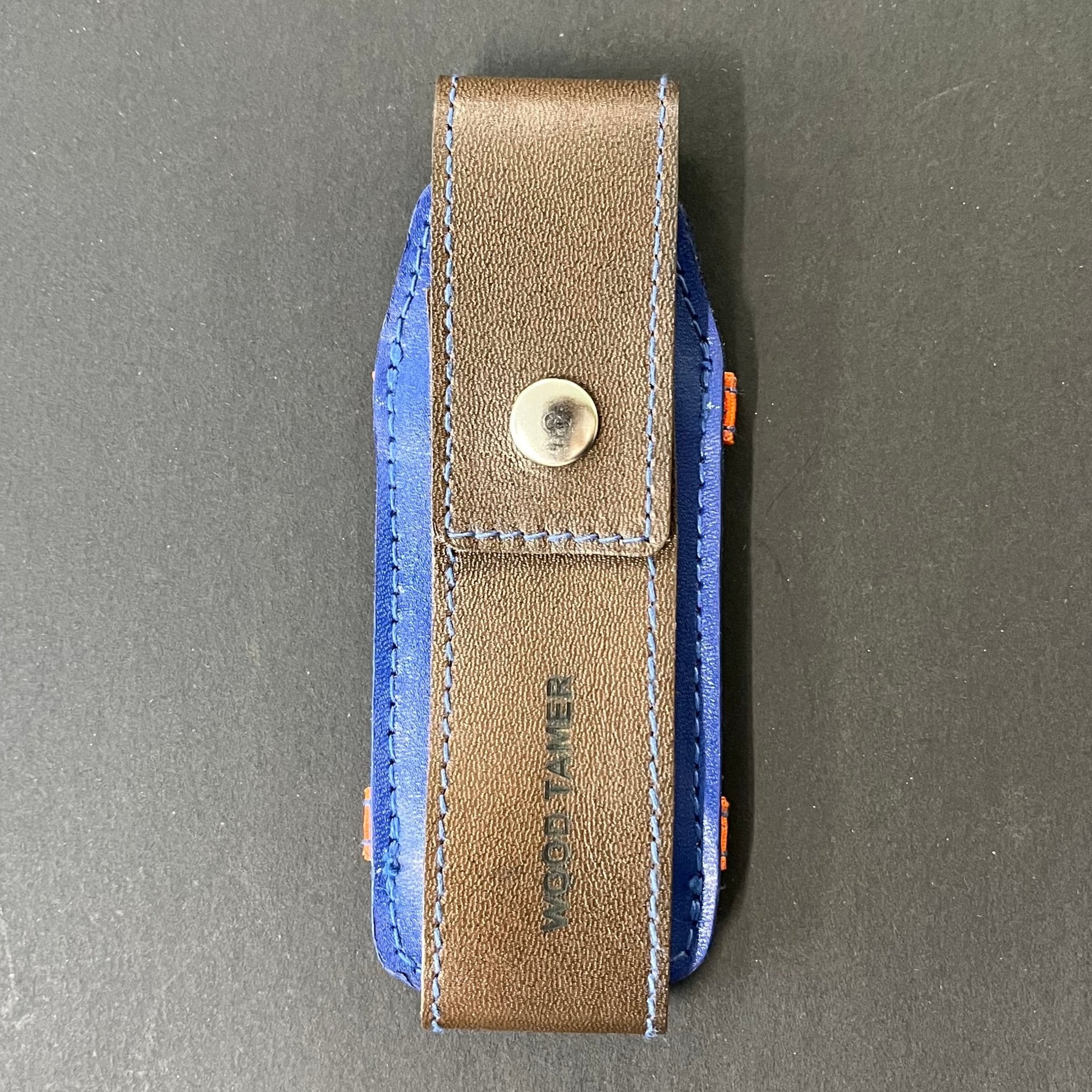 Wood Tamer Leather Folding Knife Pouch - Wood Tamer