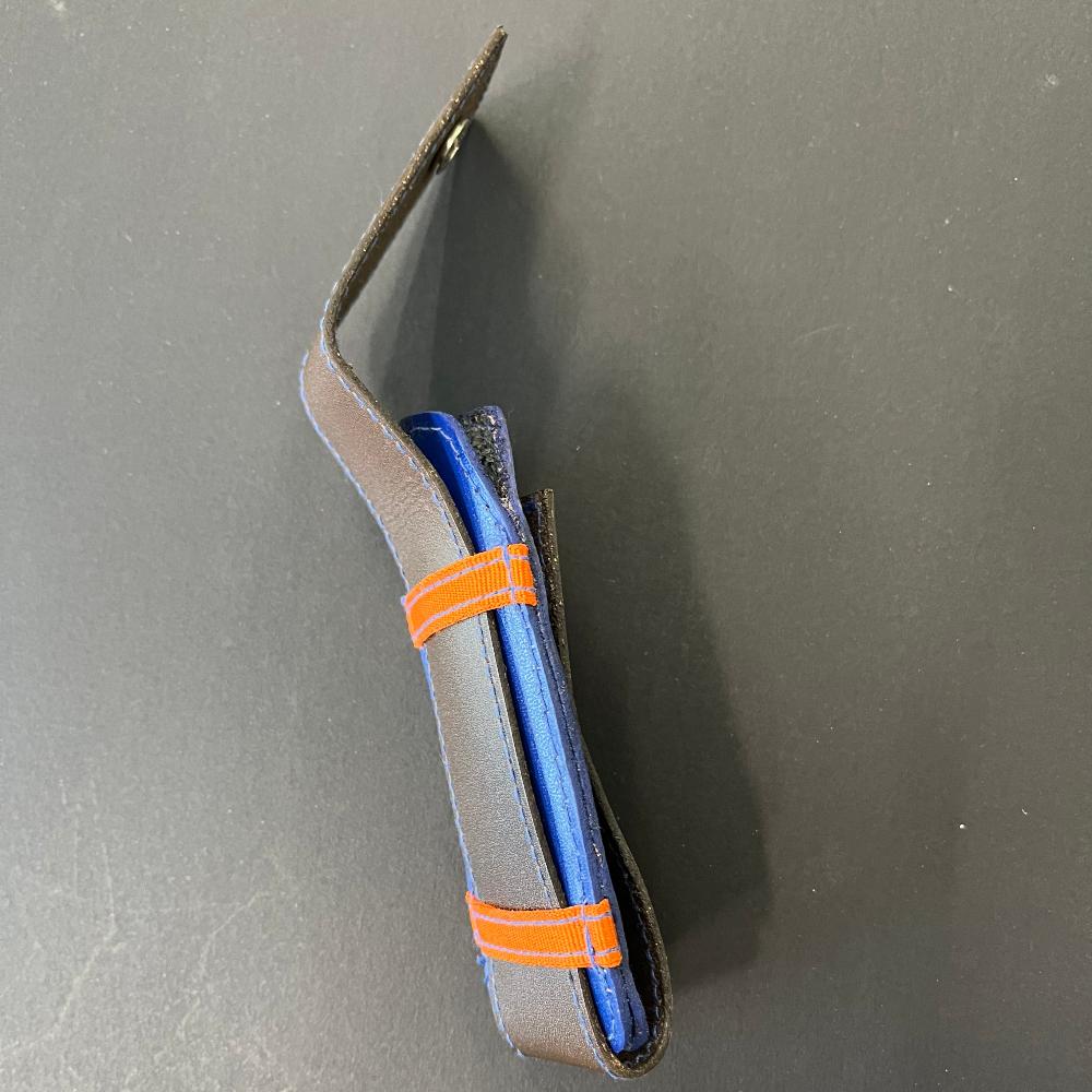 Wood Tamer Leather Folding Knife Pouch - Wood Tamer