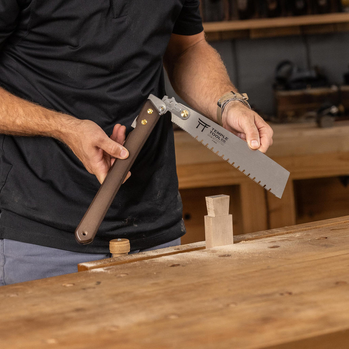 Temple Tool Co Folding Demon-Tooth Kataba Saw 250mm
