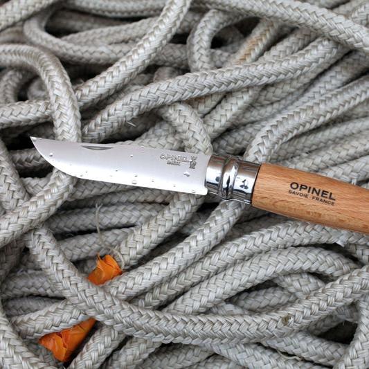 Opinel Traditional No06 Stainless Steel 7cm Blister Pack - Wood Tamer