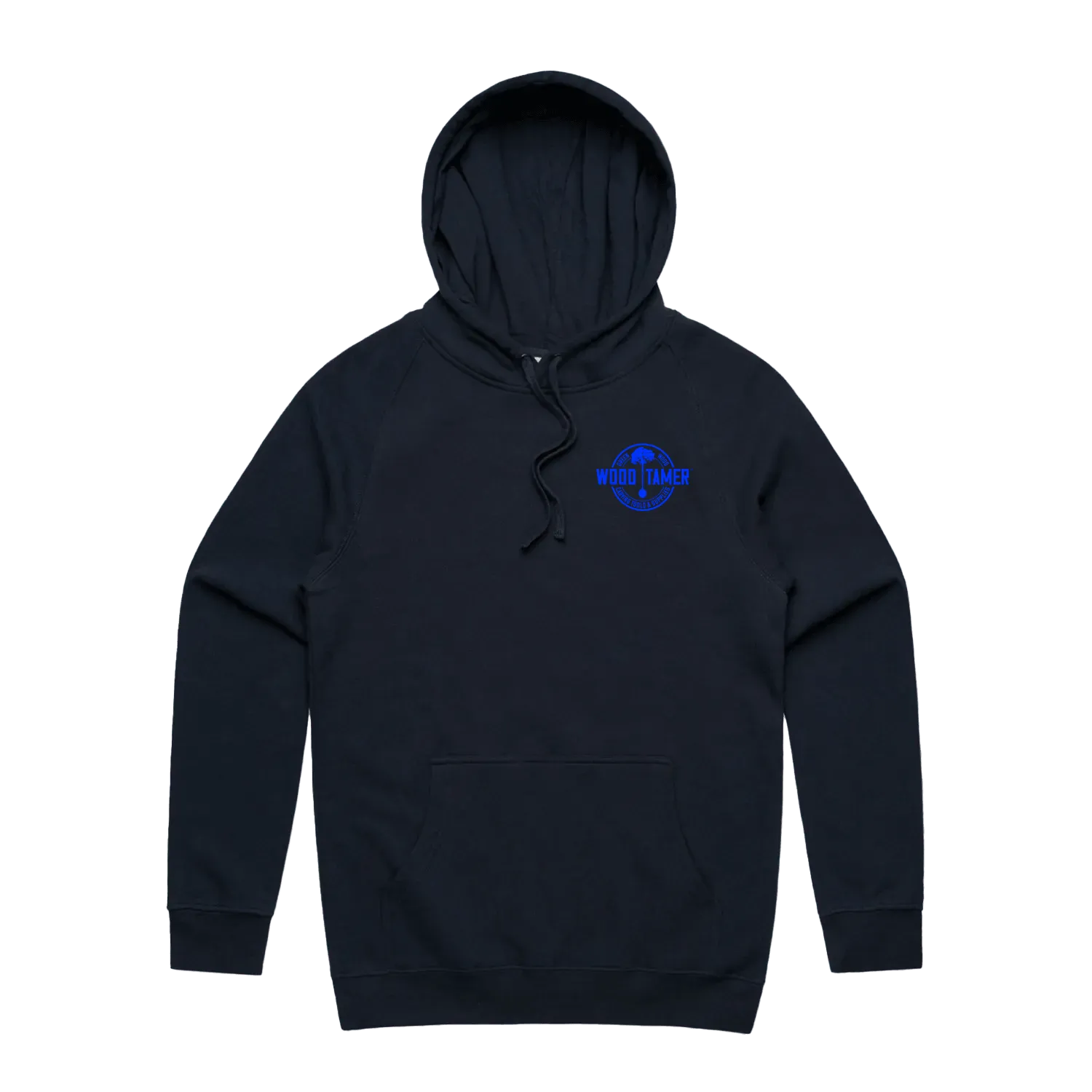 Black and Blue Hoodie - Wood Tamer