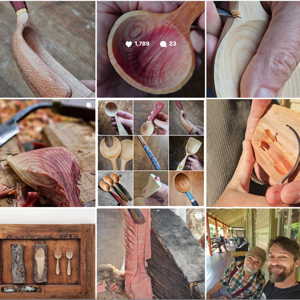 Spoon Templates x Phoenix Creations Tasmania - Wood Tamer