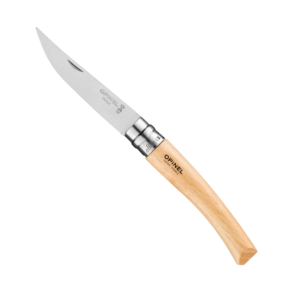 Opinel No°10 Effilé Stainless Steel Slim Folding Knife - Wood Tamer