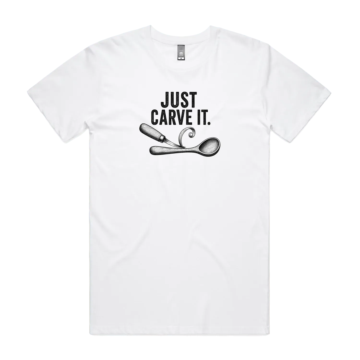 White front flat lay