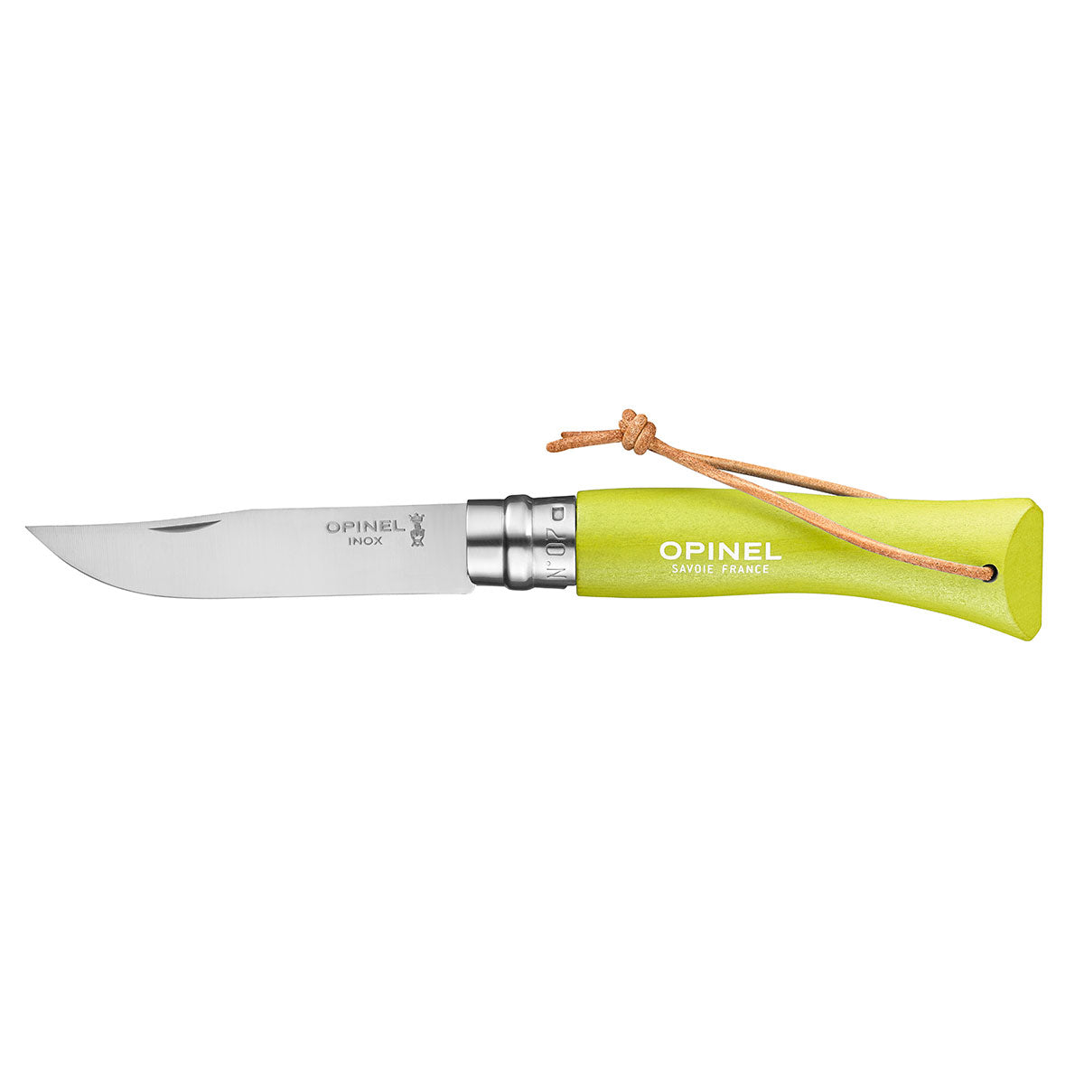 Opinel Colorama Trekking No7 Stainless Steel Pocket Knife 8cm - Wood Tamer