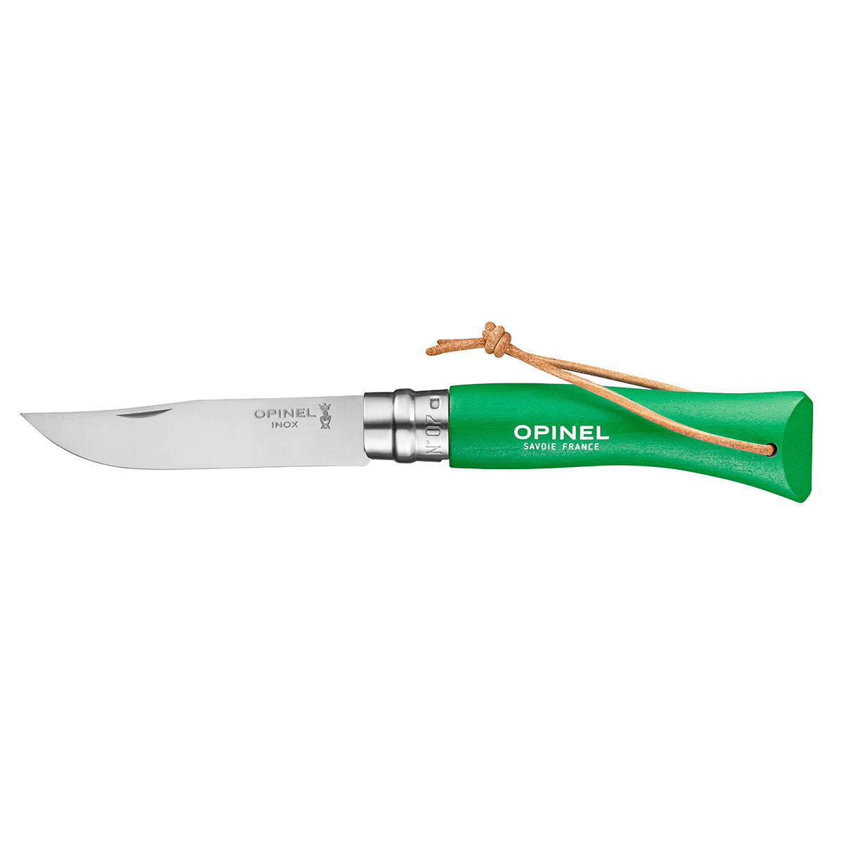 Opinel Colorama Trekking No7 Stainless Steel Pocket Knife 8cm - Wood Tamer
