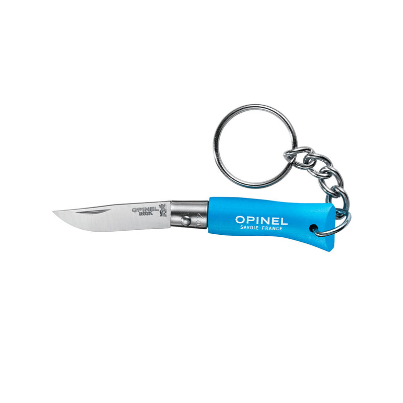 Opinel Keychain No.02 Stainless Steel Pocket Knife - Wood Tamer