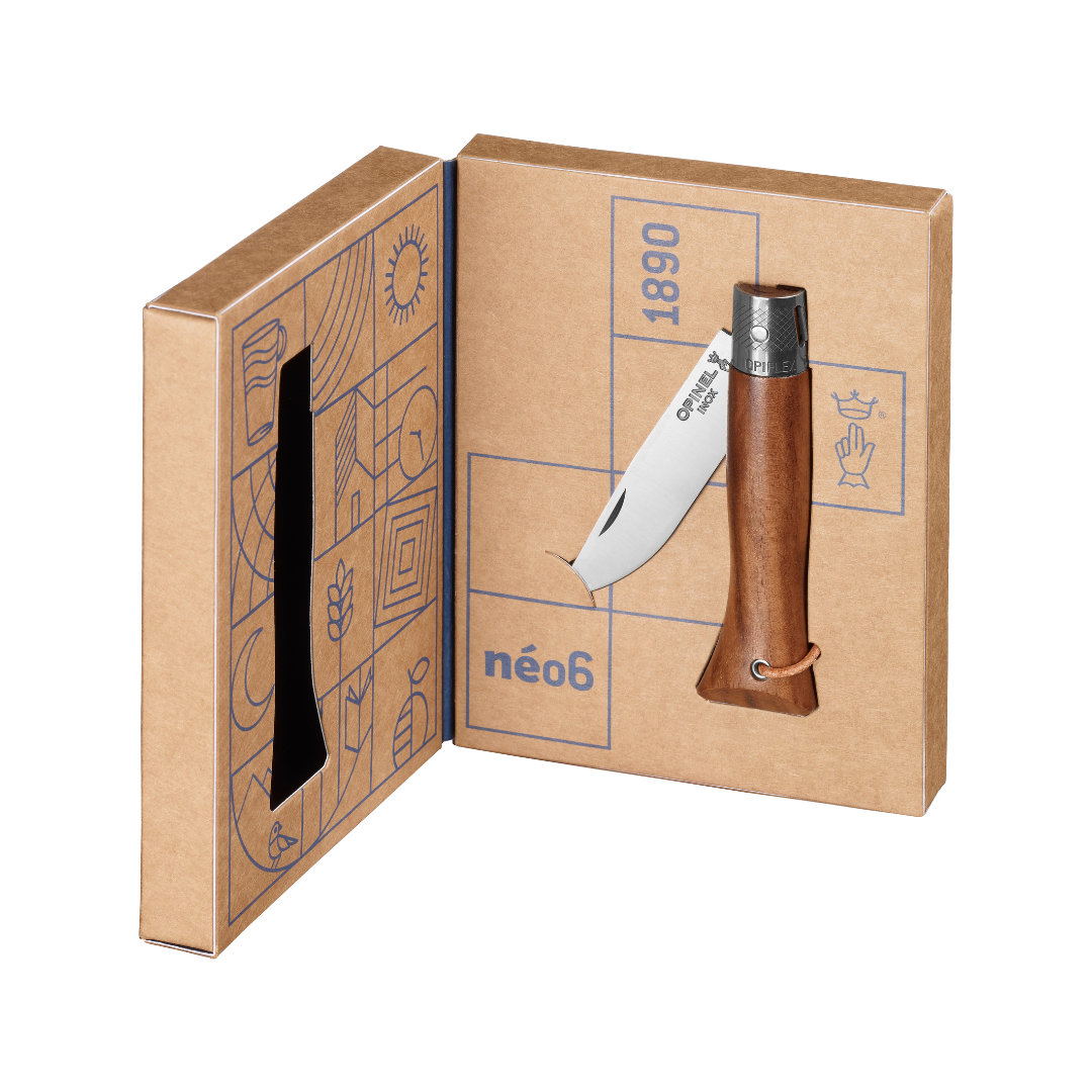 Opinel Néo6 Opiflex Pocket Knife - Wood Tamer