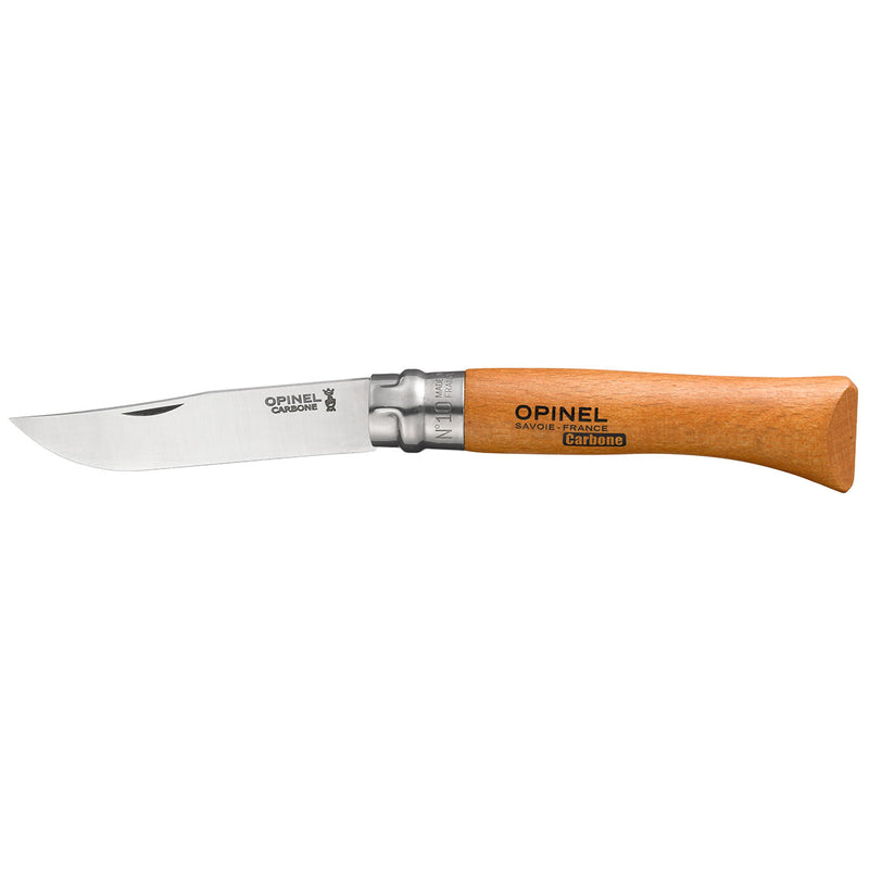 Opinel Traditional Classic N°10 Carbon Steel 10cm - Wood Tamer