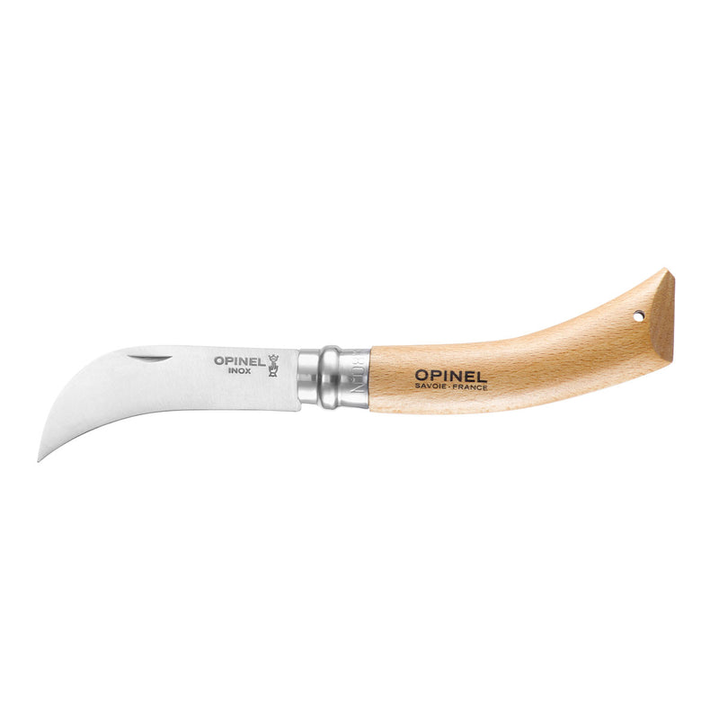 Opinel Pruning/Grafting Billhook Knife No8 S/S - Blister pack - Wood Tamer