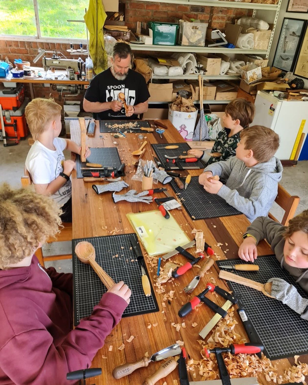 Kids/Home School Carving Class - Wood Tamer