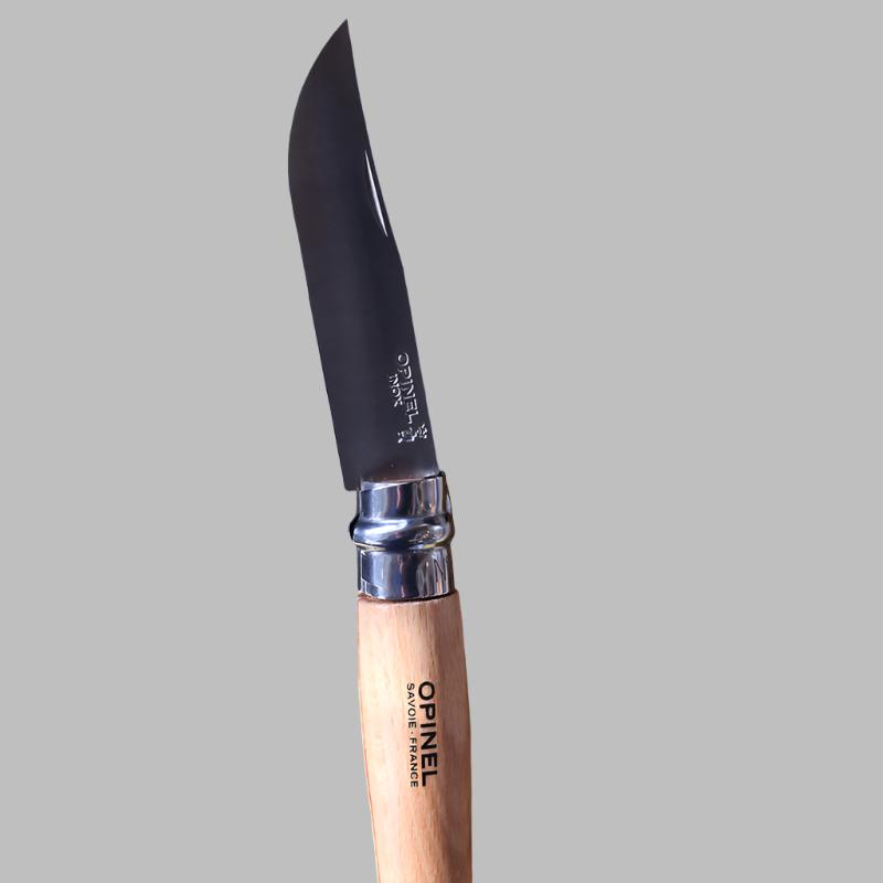 Opinel Traditional No06 Stainless Steel 7cm Blister Pack - Wood Tamer