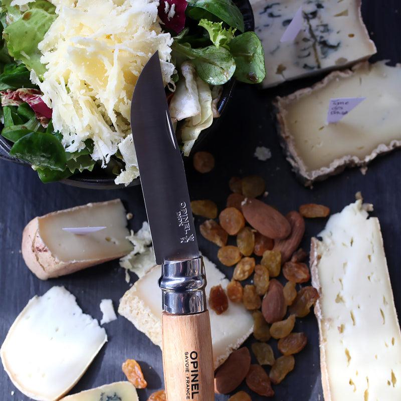 Opinel Traditional No06 Stainless Steel 7cm Blister Pack - Wood Tamer