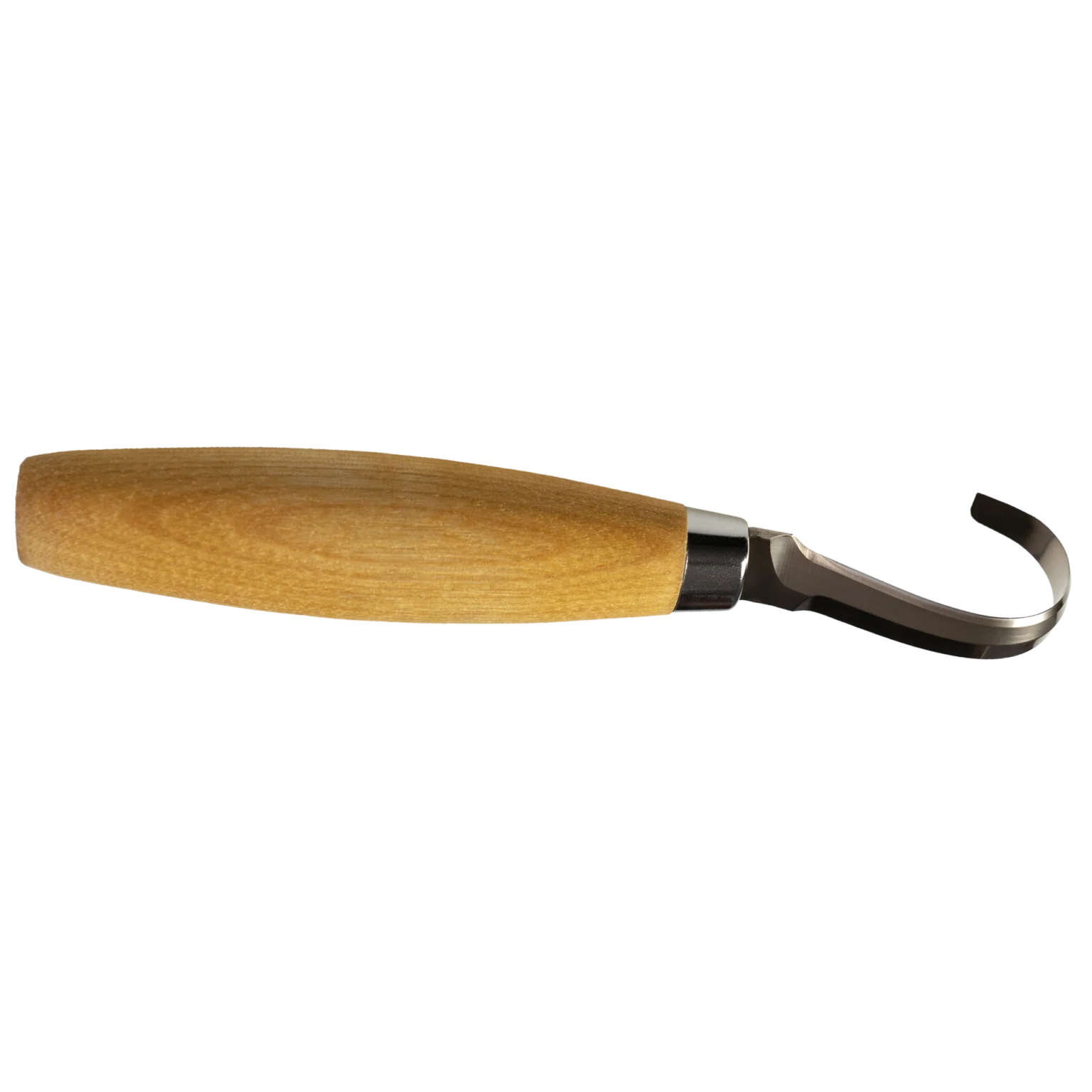Mora 164 Hook Knife with Leather Sheath - Wood Tamer