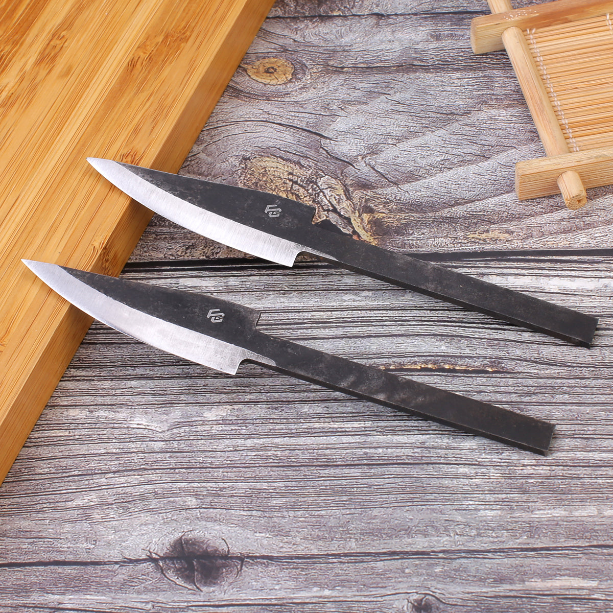 Focuser 52100 Forged 61mm Slöyd Blade Only - Wood Tamer