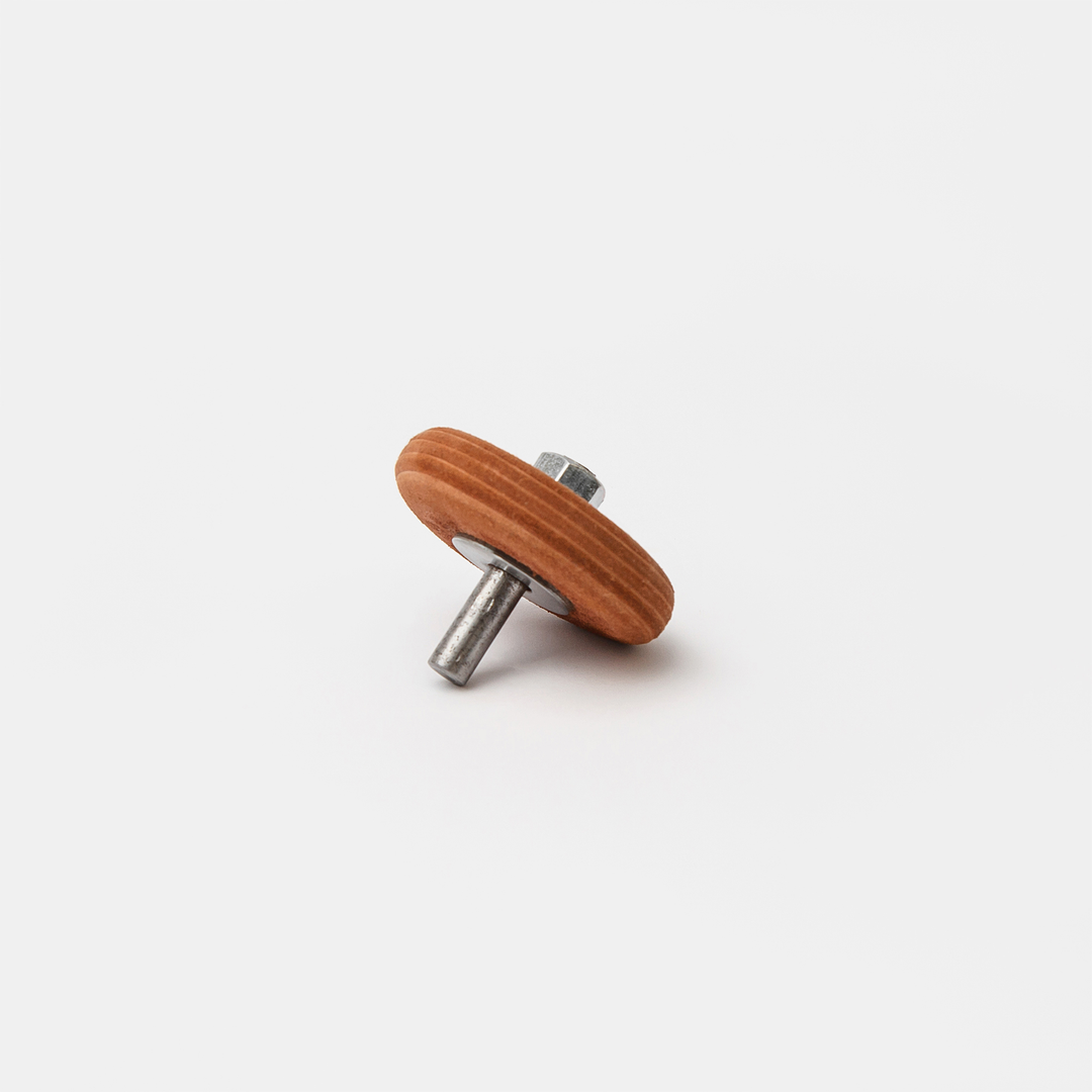 Stryi Leather Stropping/Polishing Wheels - Wood Tamer