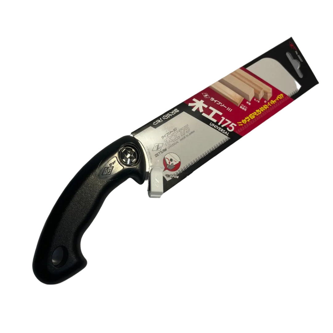Zetsaw Universal S-175 – Japanese Pull Saw (180mm) - Wood Tamer