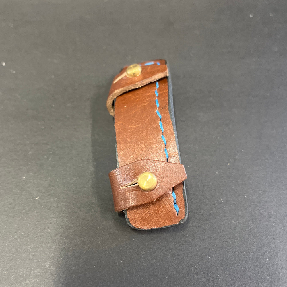 Wood Tamer Leather Hook Knife Sheath