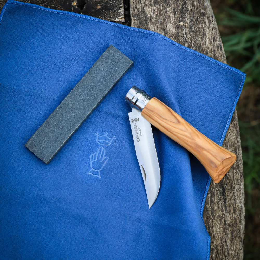Opinel Small Natural Sharpening Stone - Wood Tamer