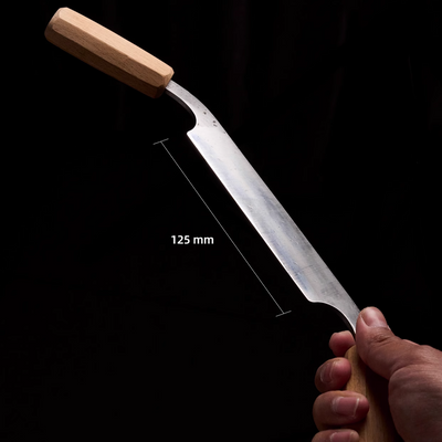 Focuser 52100 Forged Steel Drawknife With Sheath FC845 - Wood Tamer