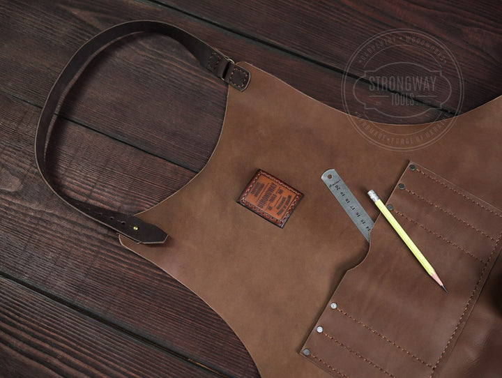 Strongway Leather Apron - Wood Tamer