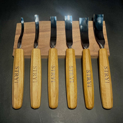 Stryi Gouge long bent chisel 7L - Wood Tamer