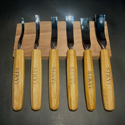 Stryi Gouge long bent chisel 7L - Wood Tamer