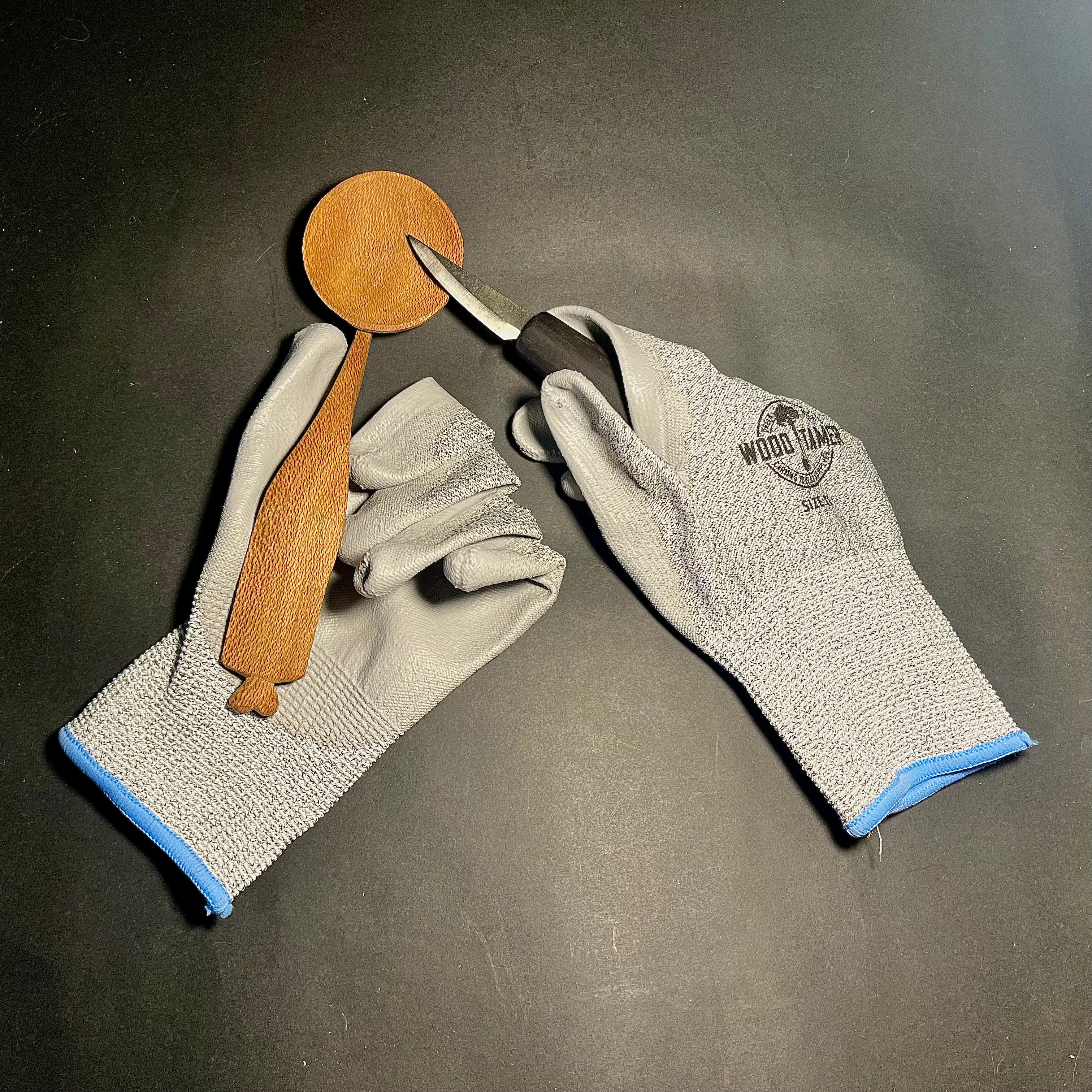 Wood Tamer Cut Resistant Carving Gloves - Wood Tamer