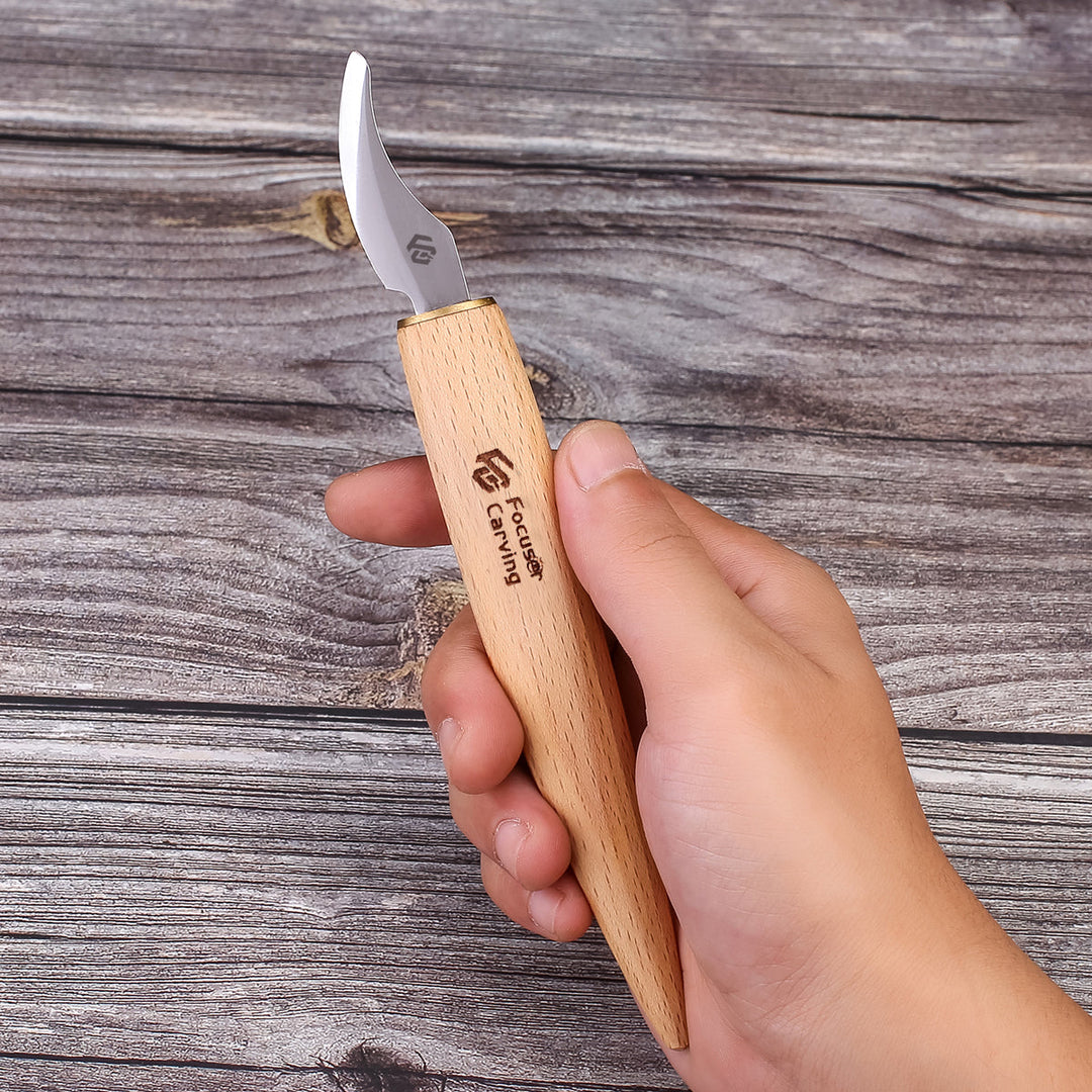 Focuser Pelican Wood Carving Knife - FC003 - Wood Tamer