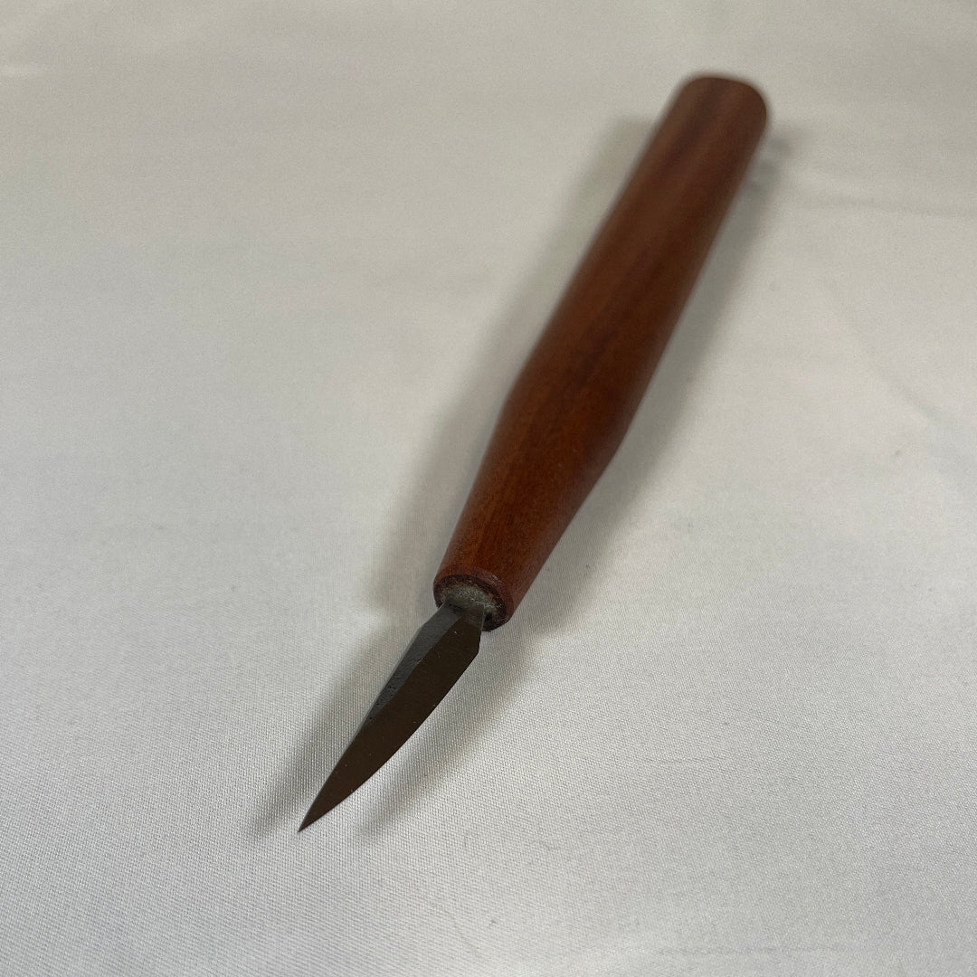 Von Trott 40mm Detail Knife - Long Handle - Limited Edition - Wood Tamer