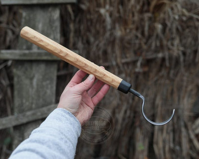 Strongway Hook Knife with Long Octagonal Handle or Twca Cam - Wood Tamer