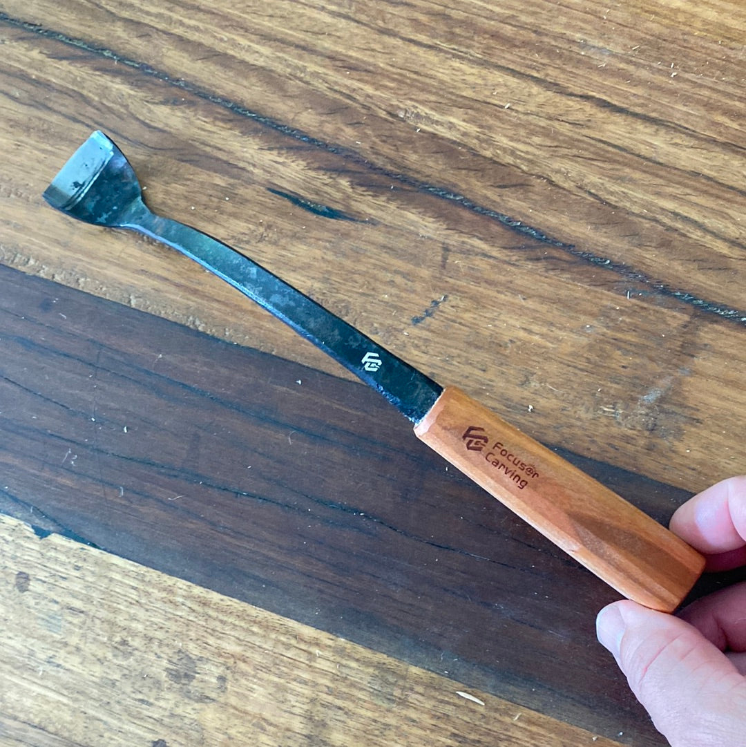 Focuser 52100 Forged Steel Swan Neck Gouge – Wood Tamer