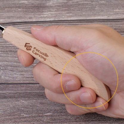 Focuser Wood Carving Knife - FC802 - Wood Tamer