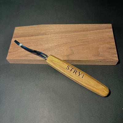 Stryi Gouge long bent chisel 7L - Wood Tamer