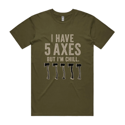 5 Axes Tee - Wood Tamer