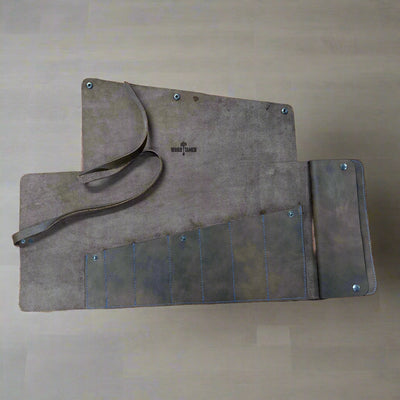 Wood Tamer Leather Tool Wrap - 6 pocket - Wood Tamer