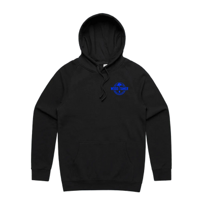 Black and Blue Hoodie - Wood Tamer