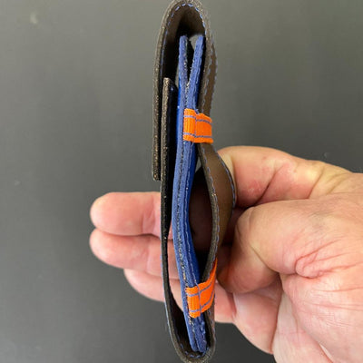 Wood Tamer Leather Folding Knife Pouch - Wood Tamer