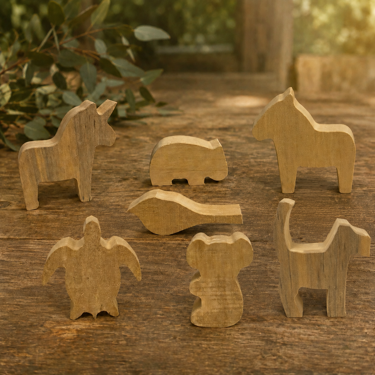 Animal Carving Blanks - Seasoned Timber - Wood Tamer